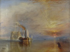 Die kämpfende Temeraire, 1839